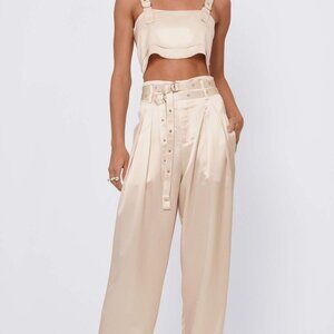 NONCHALANT LABEL Rhett Pant Champagne XS